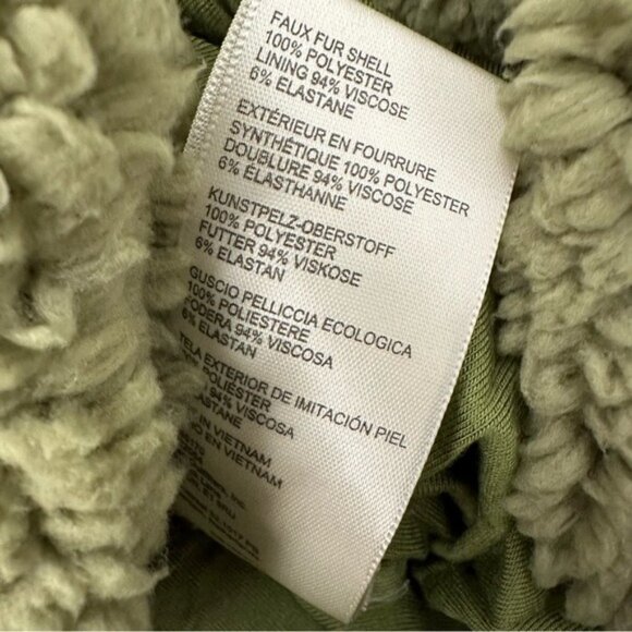 Free People Women’s Green Cozy Jacket Size S - Picture 7 of 16